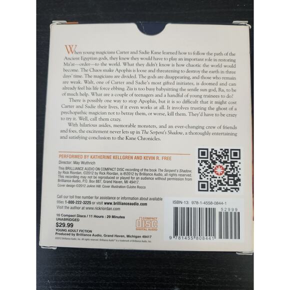 The Serpent's Shadow CD - Picture 2 of 2